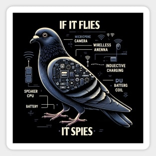 If It Flies It Spies Magnet